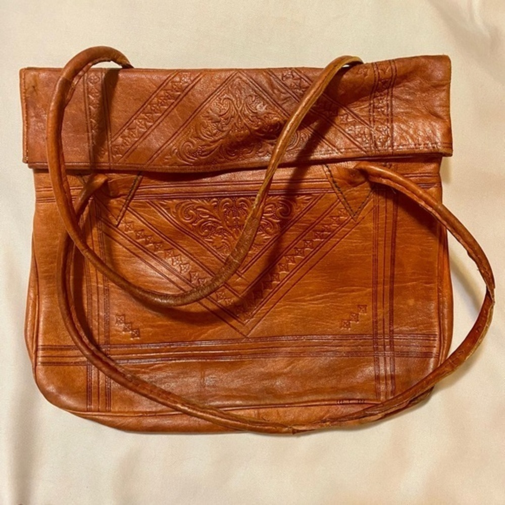 Vintage leather unbranded purse